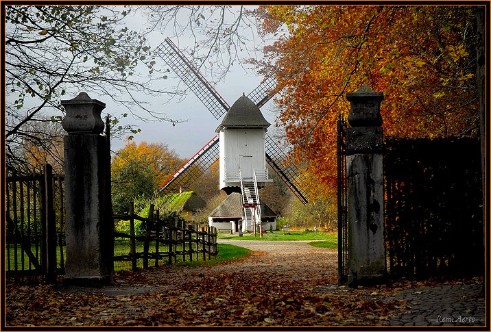 photo "the wind mill of Bokrijk Genk" tags: architecture, landscape, autumn