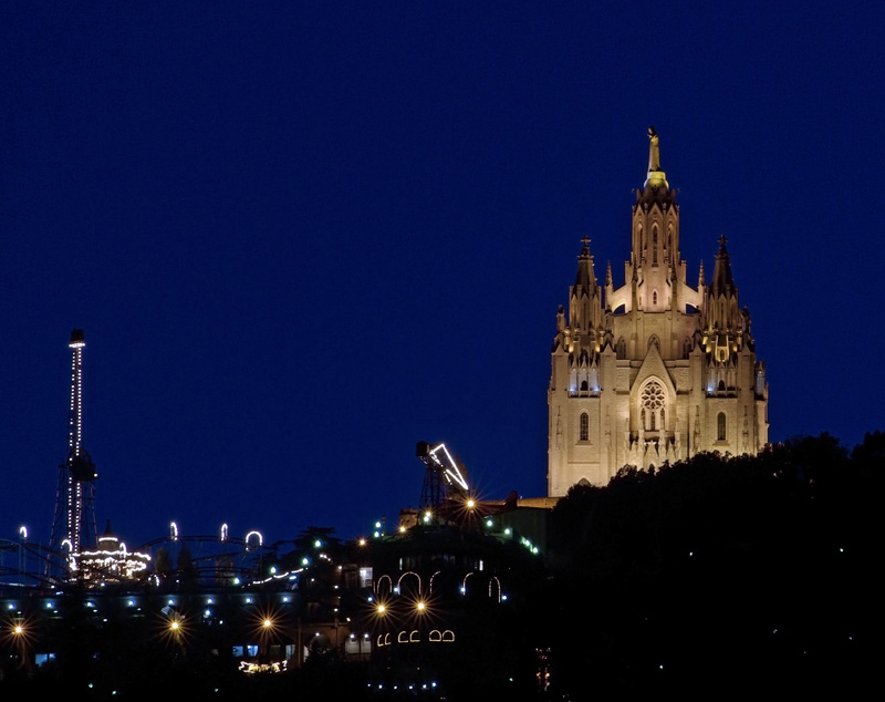 photo "Tibidabo Barcelona" tags: travel, Europe