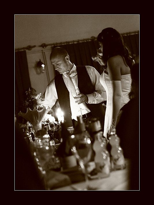 photo "Just married" tags: black&white, portrait, 