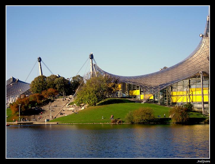 фото "Olympiapark, Munich" метки: архитектура, путешествия, пейзаж, Европа