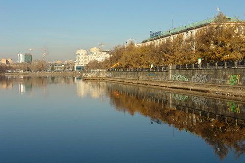 фото "Набережная-графики" метки: пейзаж, осень