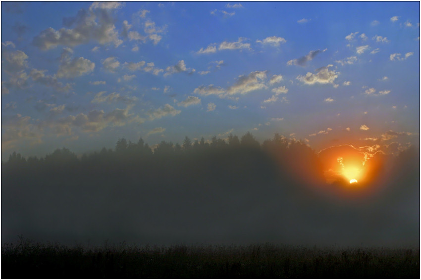 photo "Germing" tags: landscape, clouds, sunset