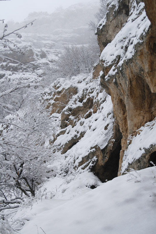 фото "Зима в урочище Кизил-Коба 3" метки: пейзаж, горы, зима