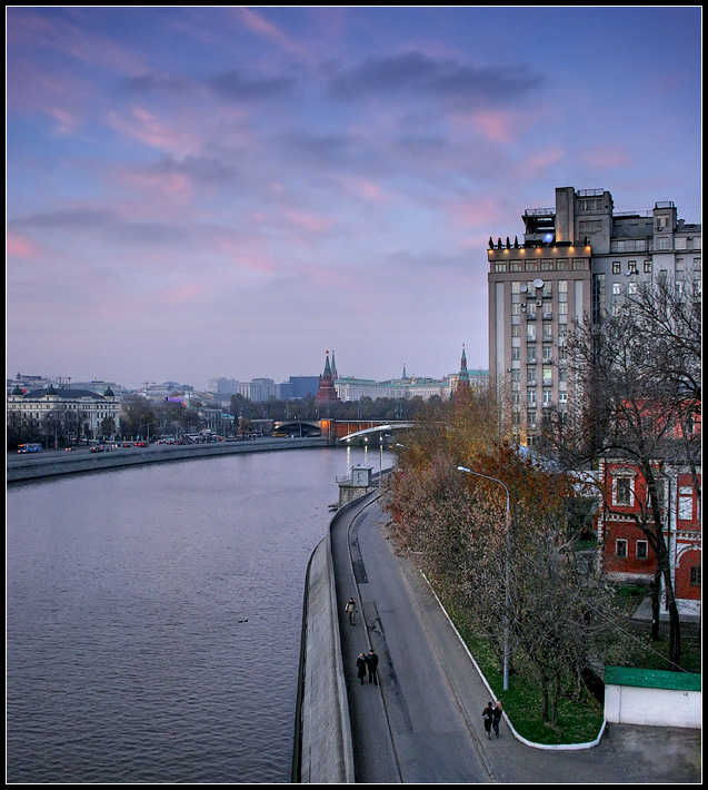 photo "The autumn evening. Moscow" tags: , 