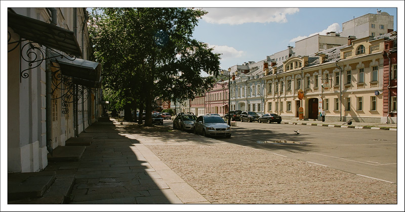 photo "Quietness Moscow's street 2" tags: architecture, landscape, summer