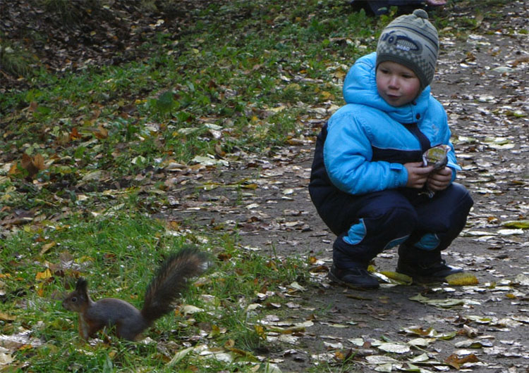 photo "going away" tags: portrait, nature, children, wild animals