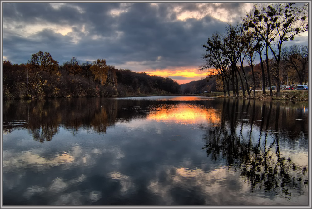 photo "the gloaming" tags: landscape, sunset, water