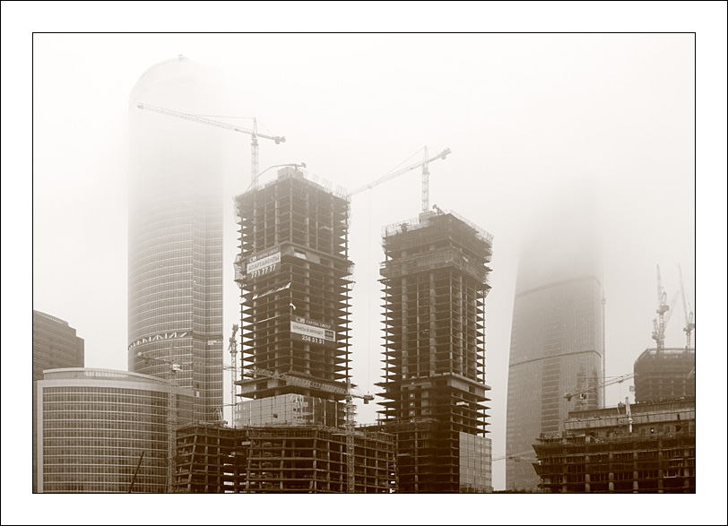 фото "Туман" метки: архитектура, пейзаж, 