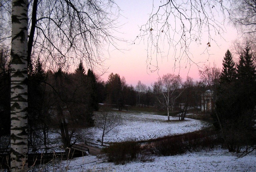 photo "The Light of the Gloaming" tags: architecture, landscape, winter