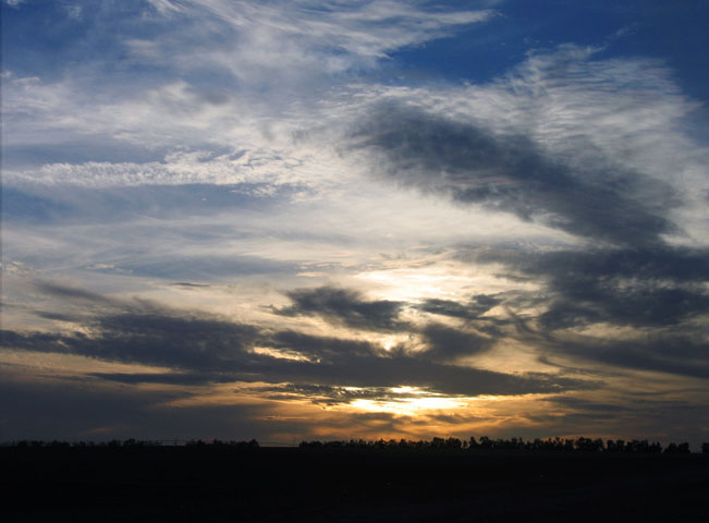 photo "***" tags: landscape, clouds, sunset