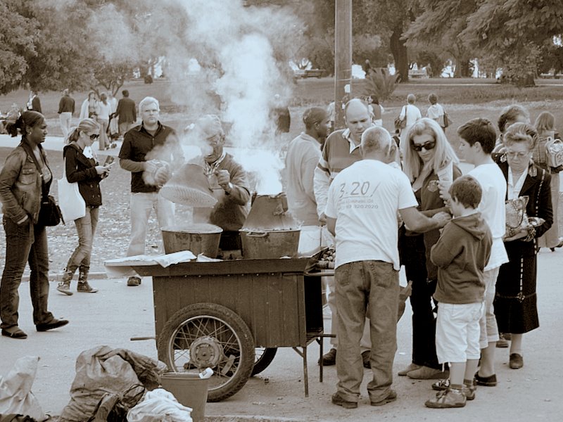 photo "The man of the roasted chestnuts..." tags: portrait, 