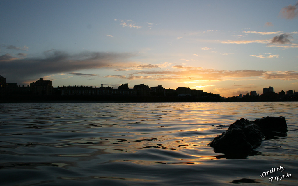 фото "Thames sunset" метки: пейзаж, закат, лето