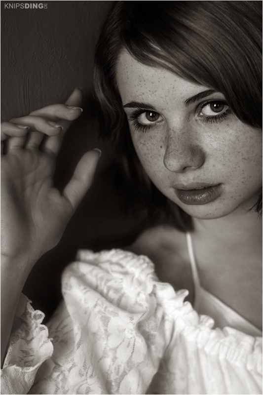 photo "her face" tags: portrait, black&white, woman