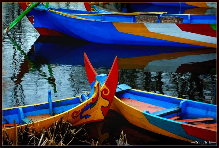 фото "Asian boats" метки: пейзаж, вода, осень