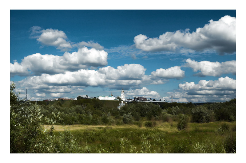 фото "Тобольский кремль" метки: панорама, архитектура, пейзаж, 