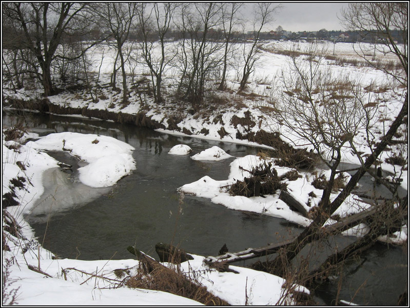 фото "Начало зимы. Речка." метки: пейзаж, вода