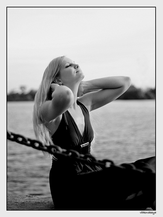 photo "bliss" tags: portrait, black&white, woman
