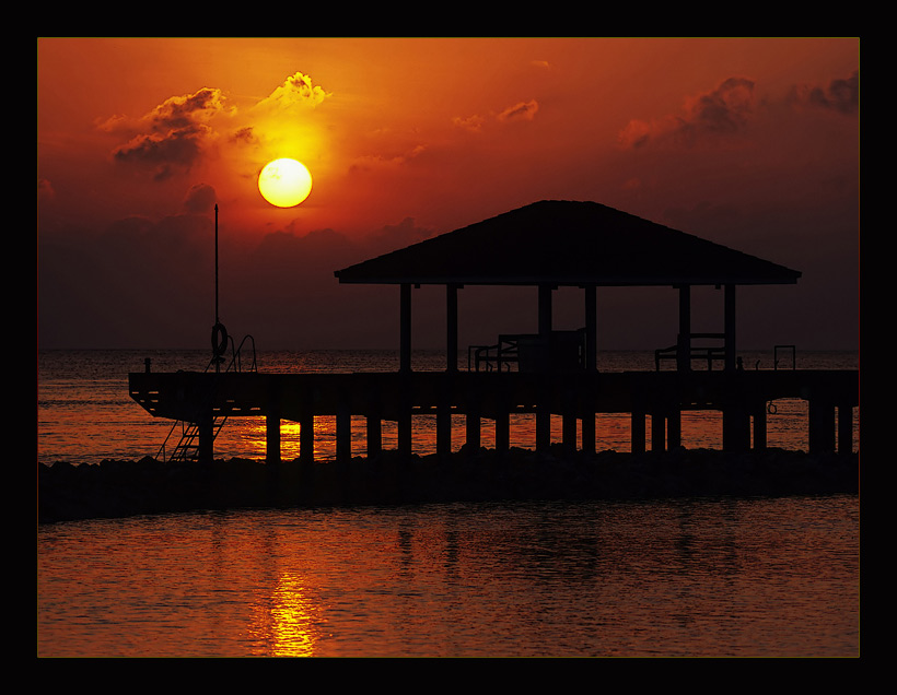 photo "Maldivian sunset - The seventh day" tags: landscape, travel, sunset