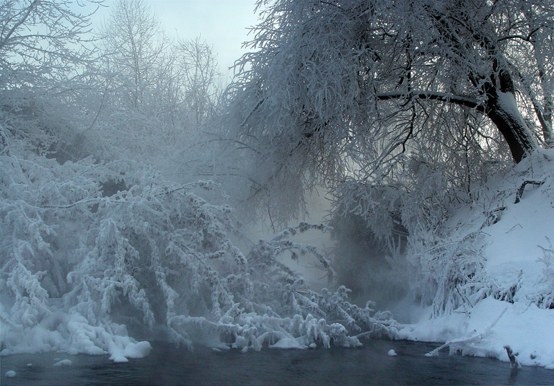 фото "Завал." метки: пейзаж, вода, зима