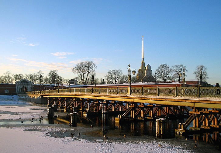 photo "The Ioann's Bridge" tags: architecture, landscape, winter