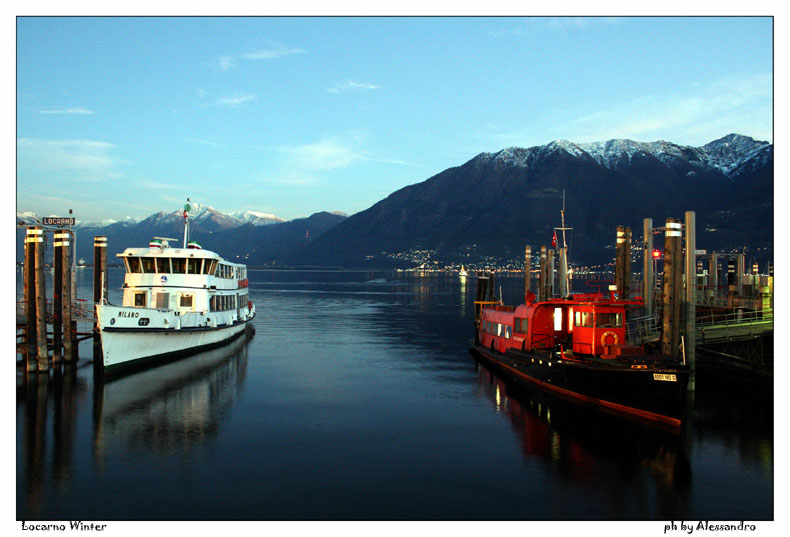 photo "Locarno winter" tags: landscape, water