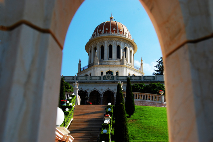 фото "Bahai Shrine and Gardens, Haifa" метки: , 