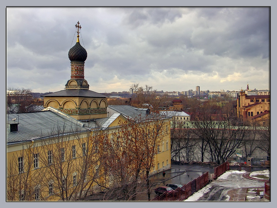 photo "Moscow. Winter))" tags: architecture, city, landscape, 