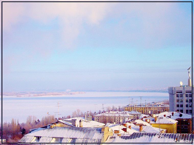 фото "В городе морозы" метки: пейзаж, город, зима