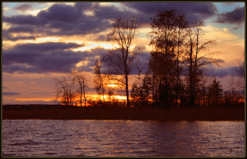 photo "***" tags: landscape, autumn, sunset