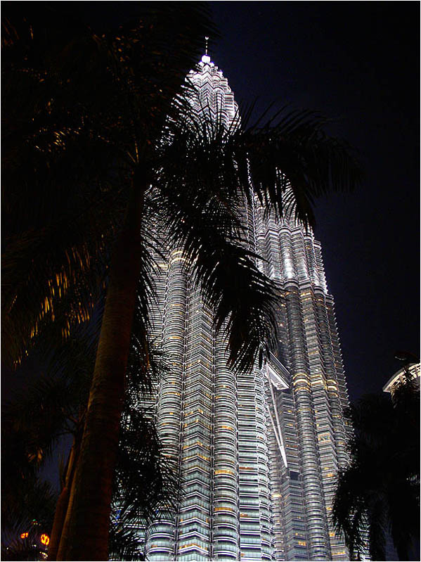 photo "new veiw for twin towers" tags: architecture, landscape, night