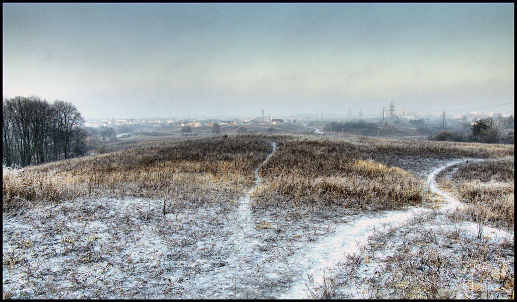 фото "Один в поле Войнов" метки: пейзаж, зима