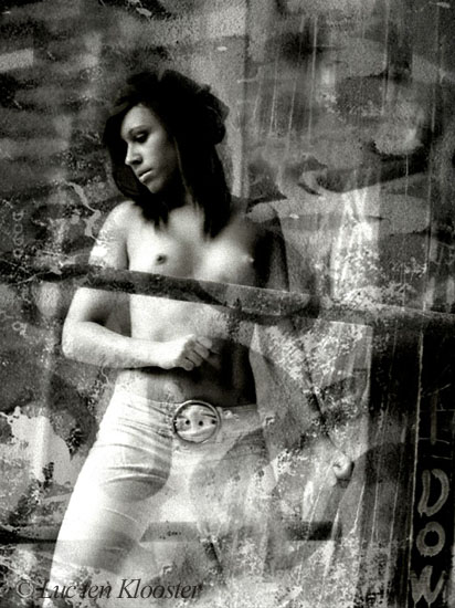 photo "Graffitygirl" tags: nude, black&white, 