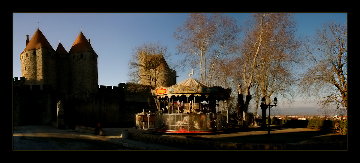 photo "Carcassonne" tags: architecture, panoramic, landscape, 