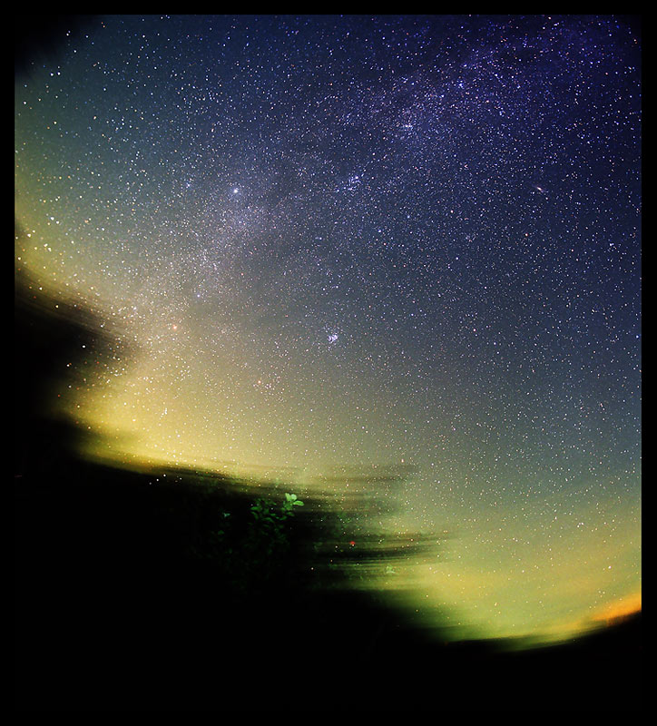 фото "Восход зимних звезд" метки: пейзаж, ночь, осень