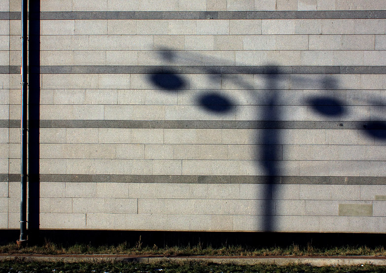 фото "Тень фонаря" метки: абстракция, город, 
