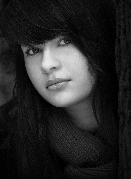 photo "Iva" tags: portrait, black&white, woman