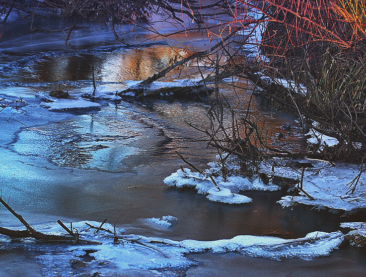 photo "***" tags: landscape, water, winter