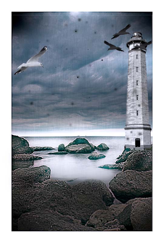 photo "light house dream" tags: landscape, montage, water