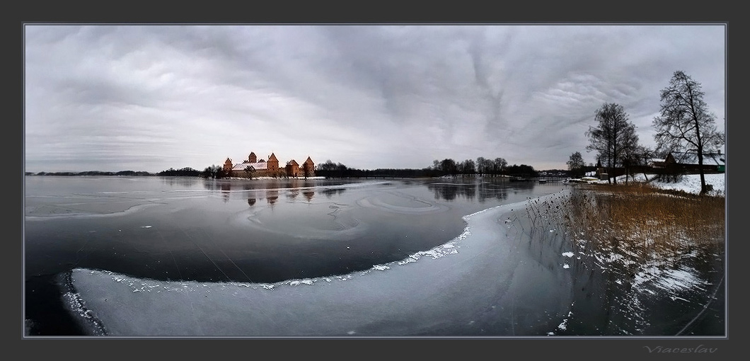 фото "Зимний Тракай." метки: пейзаж, зима