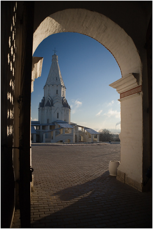 фото "Пока безлюдно" метки: архитектура, пейзаж, зима