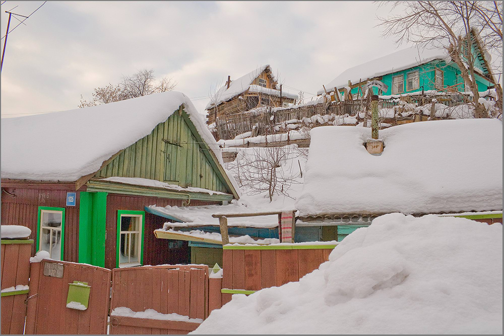 фото "Высотки Старой Уфы..." метки: архитектура, пейзаж, 