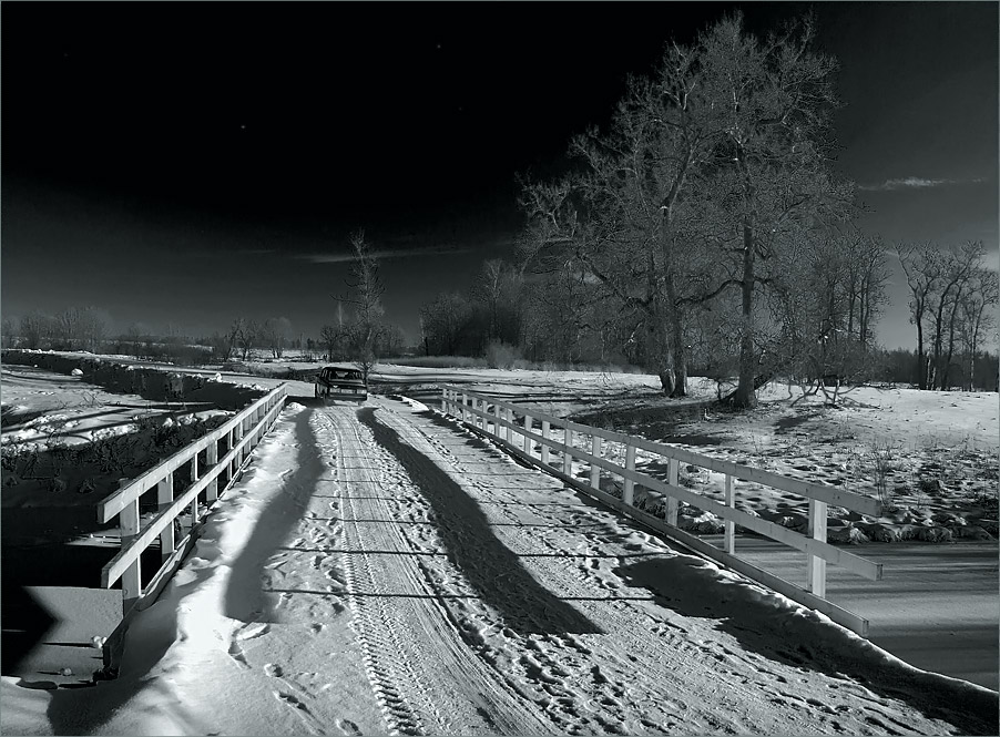 photo "Towards the North Star." tags: landscape, winter