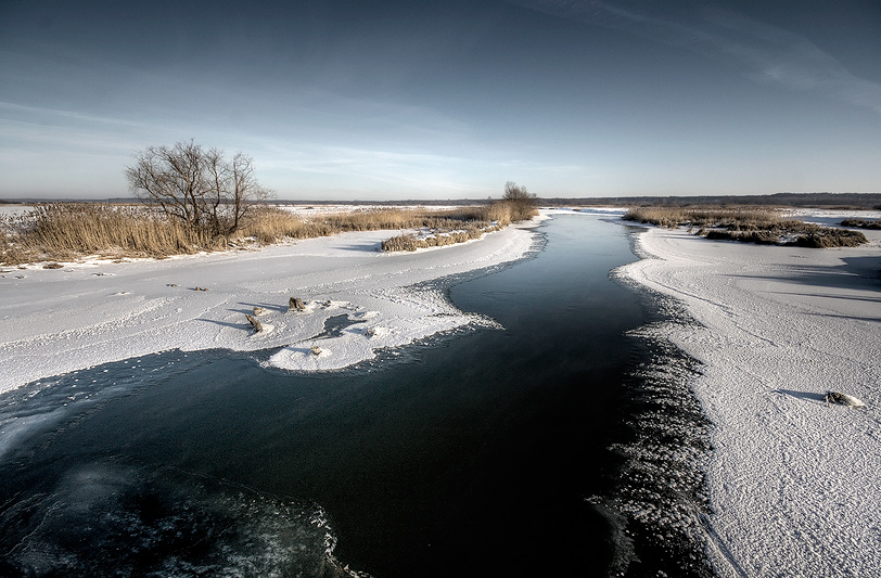 photo "-20" tags: landscape, water, winter