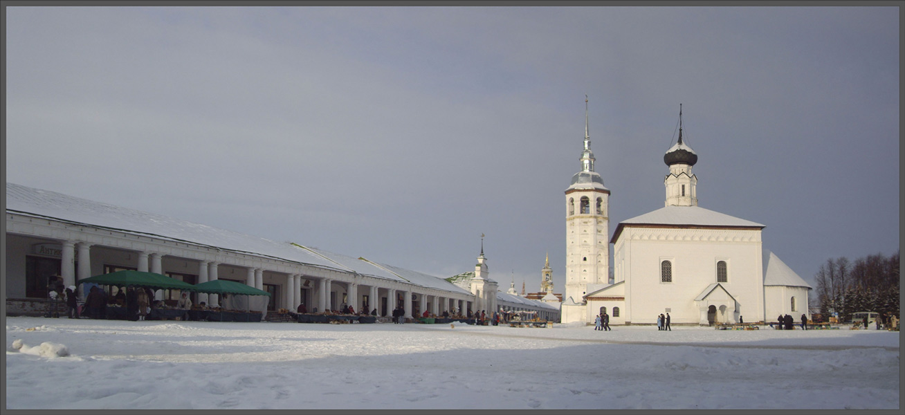 фото "Торговая площадь.  Суздаль." метки: путешествия, 