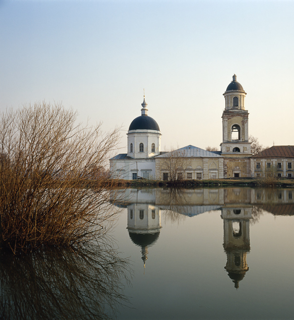 фото "Село Мещерино. Храм Рождества Богородицы" метки: архитектура, пейзаж, 