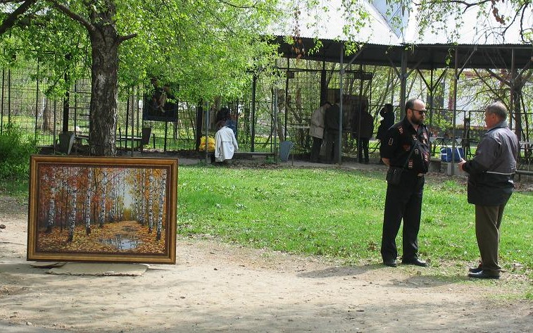 фото "Свбодные художники...дискуссия." метки: жанр, 