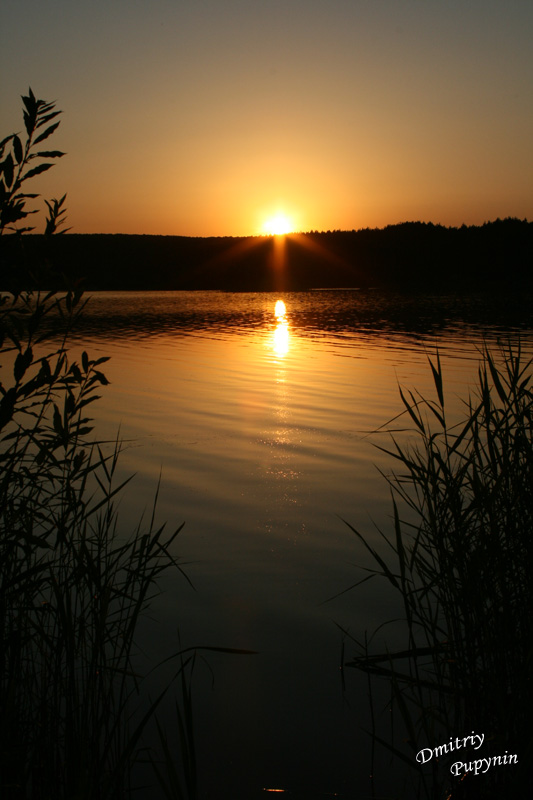 photo "***" tags: landscape, sunset, water