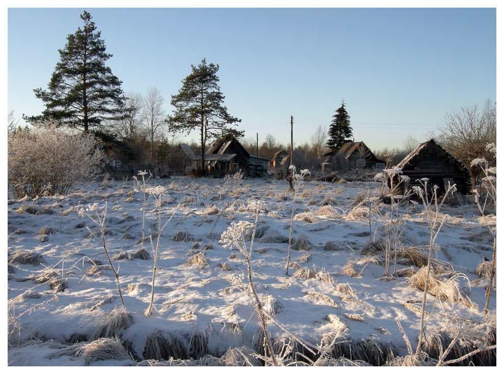 photo "***" tags: landscape, winter