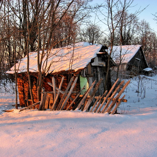 photo "Rural metaphysics. Dead Season." tags: landscape, winter