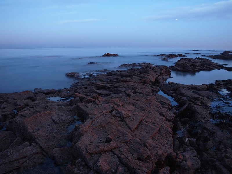 photo "The Sea at Night" tags: landscape, night, water